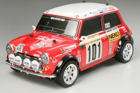 1:10 Tamiya 58483 RC Car &ndash; Mini Cooper Rally &ndash; Monte Carlo 1994 &ndash; 2WD FWD M-05 Chassis with Tamiya Cup NL Certificate - Tam58483 3 - TAM58483