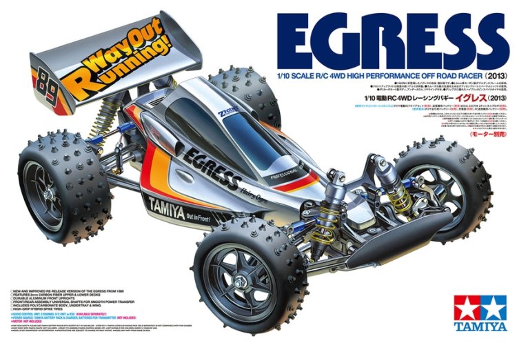 1:10 Tamiya 58583 RC Egress (2013) 4WD LWA 1989 - Tam58583 1 - TAM58583