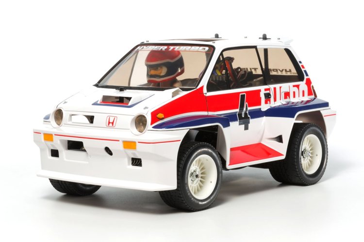 1:10 Tamiya 58611 RC Car &ndash; Honda City Turbo &ndash; WR-02C - Tam58611 1 - TAM58611