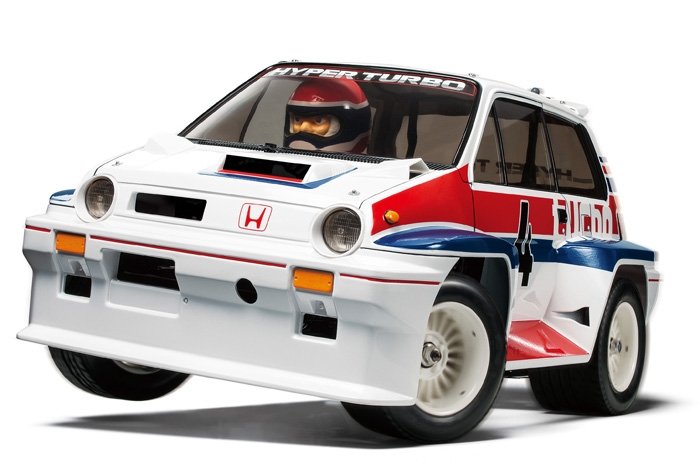 1:10 Tamiya 58611 RC Car &ndash; Honda City Turbo &ndash; WR-02C - Tam58611 2 - TAM58611