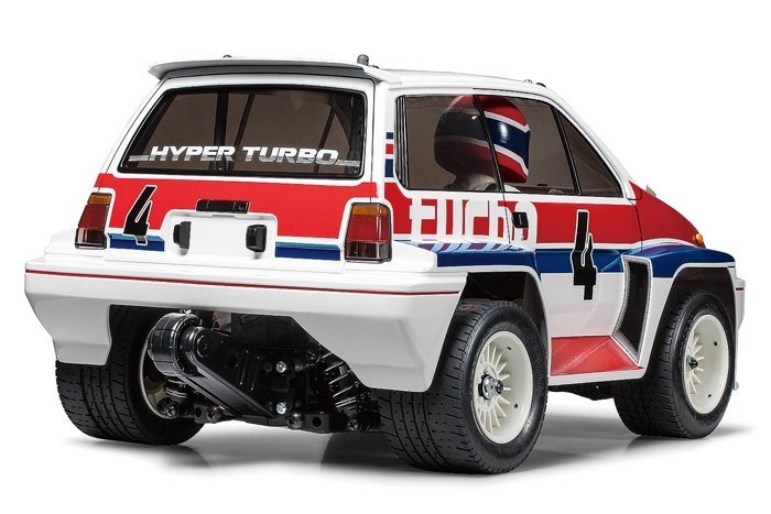 1:10 Tamiya 58611 RC Car &ndash; Honda City Turbo &ndash; WR-02C - Tam58611 3 - TAM58611