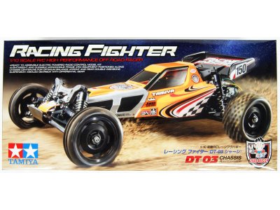 1:10 Tamiya 58628 RC Buggy - Racing Fighter - DT-03 - The Real - Tam58628 1 - TAM58628