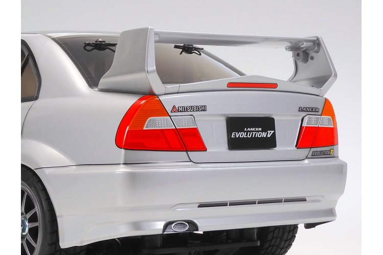 1:10 Tamiya 58713 RC Mitsubishi Lancer Evo V TT-02 - Tam58713 3 - TAM58713