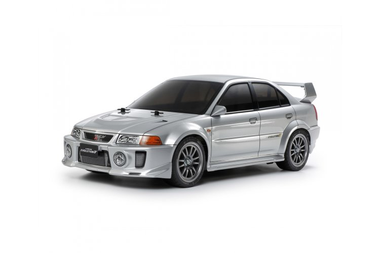 1:10 Tamiya 58713 RC Mitsubishi Lancer Evo V TT-02 - Tam58713 - TAM58713