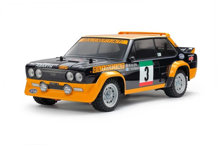 1:10 Tamiya 58723 RC Fiat 131 Abarth Rally Olio Fiat - MF-01X - Tam58723 1 - TAM58723