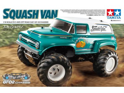 1:10 Tamiya 58725 RC Squash Van 4WD GF-02 - Tam58725a - TAM58725