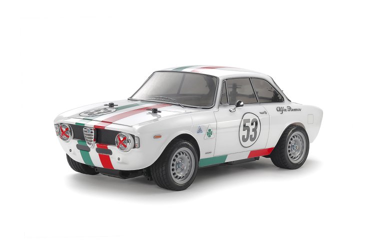 1:10 Tamiya 58732 RC Alfa Romeo Giulia Sprint GTA Club Racer met Certificaat - Tam58732 1 - TAM58732