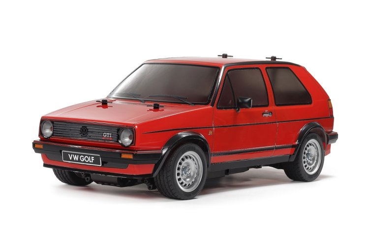 1:10 Tamiya 58748 RC Car &ndash; Volkswagen Golf II GTI 16V &ndash; MB-01 - Tam58748 2 - TAM58748