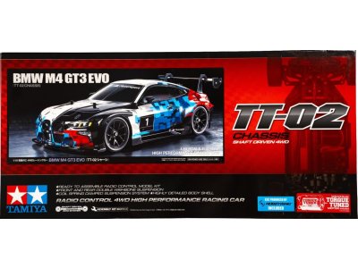 1:10 Tamiya 58751 RC Auto - BMW M4 GT3 Evo - TT-02 Chassis - Tamiya Cup NL Certificaat - Tam58751 1 - TAM58751
