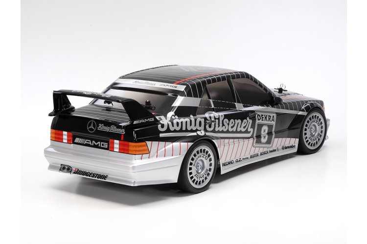 1:10 Tamiya 58752 RC Car &ndash; Mercedes-Benz 190 E 2.5-16 EVO II 1991 K&ouml;nig-Pilsner &ndash; TT-02 Chassis - Tam58752 3 - TAM58752