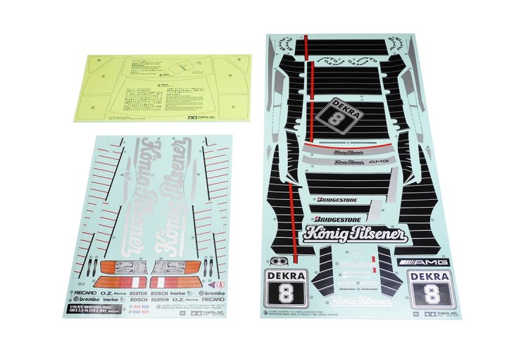 1:10 Tamiya 58752 RC Car &ndash; Mercedes-Benz 190 E 2.5-16 EVO II 1991 K&ouml;nig-Pilsner &ndash; TT-02 Chassis - Tam58752 9 - TAM58752