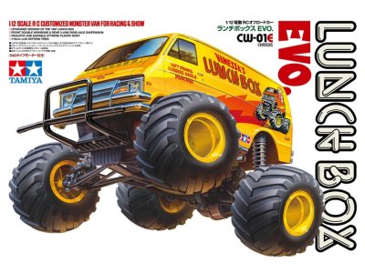1:10 Tamiya 58755 RC Monster Truck - Lunch Box EVO. - CW-01E Chassis - Tam58755 1 - TAM58755