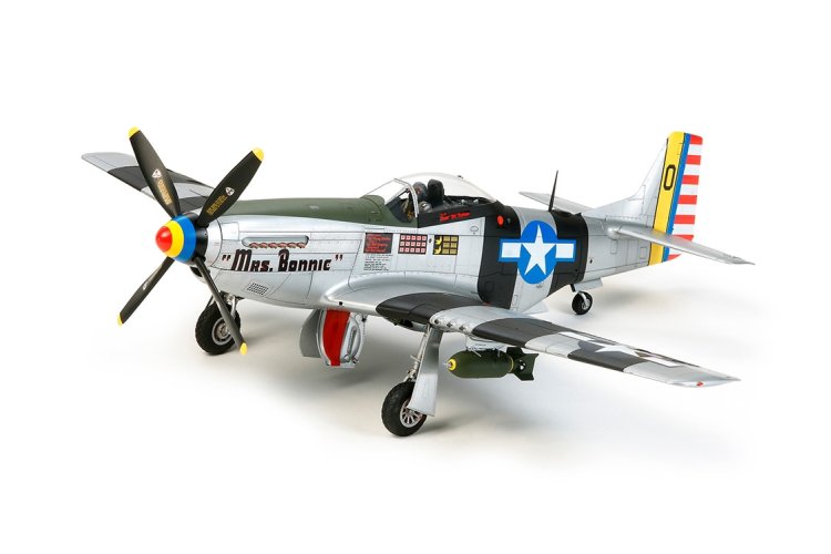 1:32 Tamiya 60323 North American P-51D/K Mustang &ndash; Pacific Theater &ndash; WWII Fighter Aircraft &ndash; Propeller Plane - Tam60323 2 - TAM60323