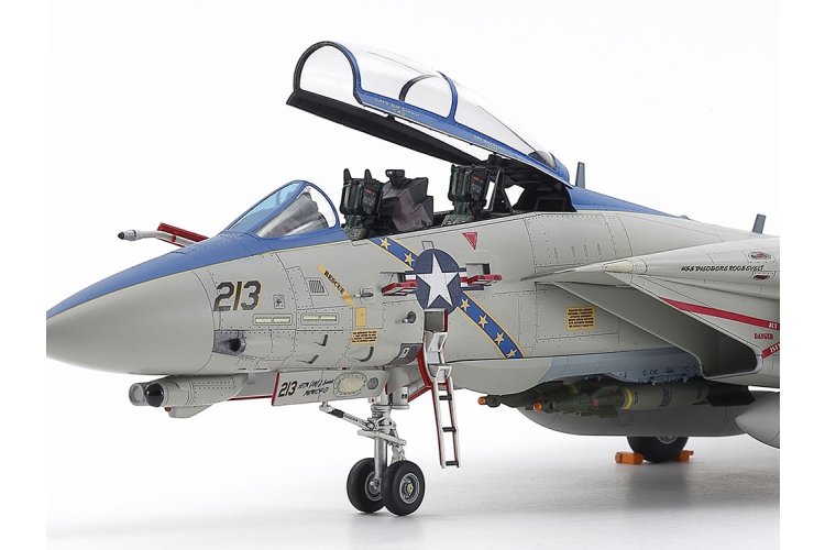 1:72 Tamiya 60795 Grumman F-14D Tomcat &ndash; American Jet Fighter - Tam60795 6 - TAM60795