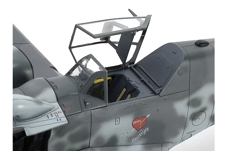 1:48 Tamiya 61128 Messerschmitt Bf 109 G-6 - Late Productie WWII - Duits Jachtvliegtuig - Tam61128 12 - TAM61128