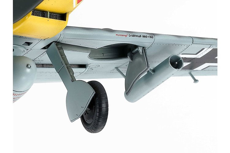 1:48 Tamiya 61128 Messerschmitt Bf 109 G-6 - Late Productie WWII - Duits Jachtvliegtuig - Tam61128 14 - TAM61128