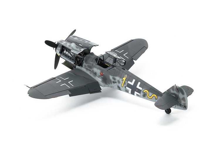 1:48 Tamiya 61128 Messerschmitt Bf 109 G-6 - Late Productie WWII - Duits Jachtvliegtuig - Tam61128 4 - TAM61128