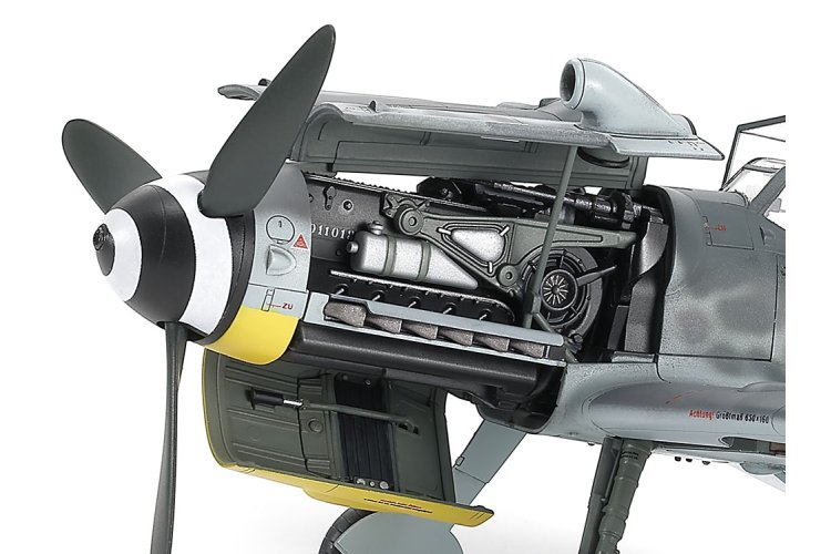 1:48 Tamiya 61128 Messerschmitt Bf 109 G-6 - Late Productie WWII - Duits Jachtvliegtuig - Tam61128 6 - TAM61128