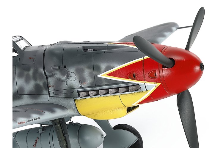 1:48 Tamiya 61128 Messerschmitt Bf 109 G-6 - Late Productie WWII - Duits Jachtvliegtuig - Tam61128 8 - TAM61128