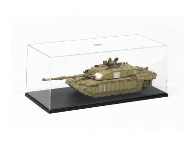 Tamiya 73007 Acryl Display Case Type F - 360x168x145mm - Geschikt voor 1:35 Militaire Modellen - Tam73007 1 - TAM73007