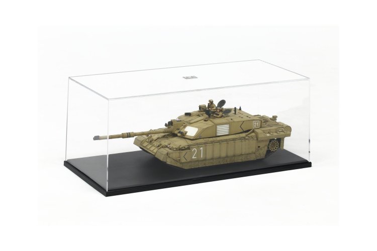 Tamiya 73007 Acryl Display Case Type F - 360x168x145mm - Geschikt voor 1:35 Militaire Modellen - Tam73007 1 - TAM73007