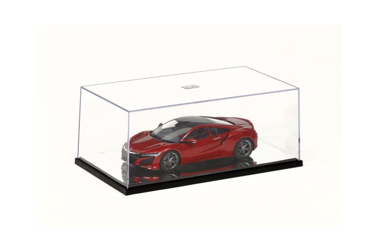 Tamiya 73008 Acryl Display Case Type C - Spiegelbodem - 240x130x110mm - 1:20 Raceautos en 1:24 Autos - Tam73008 1 - TAM73008