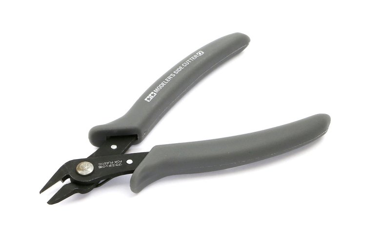 Tamiya 74093 Side Cutter - Nipper for Model Building - Gray - Tam74093 xs - TAM74093-XS