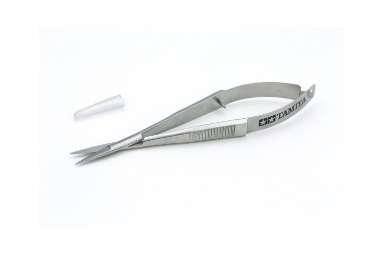 Tamiya 74157 Tweezer Grip Scissors - Tam74157 xs - TAM74157-XS
