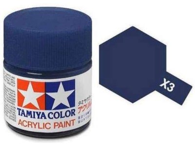 Tamiya X-3 Royal Blue - Gloss - Acryl - 23ml - Tam81003 - TAM81003