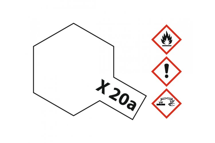 Tamiya X-20A Thinner for Acryl - 250ml - Tam81040 2 - TAM81040