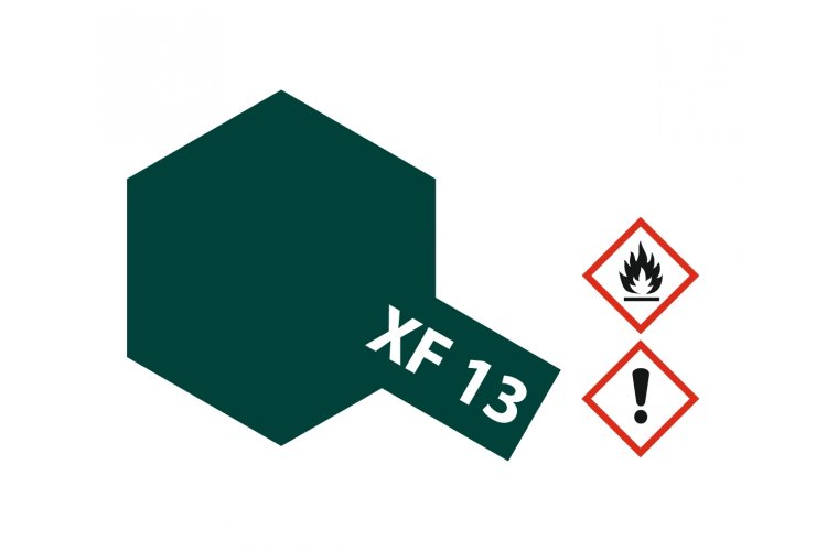 Tamiya XF-13 Japanese Army Green - Matt - Acryl - 23ml - Tam81313 2 - TAM81313