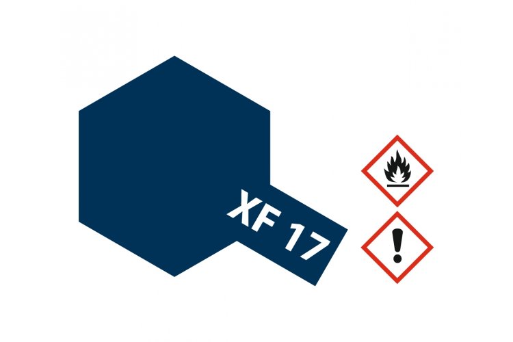 Tamiya XF-17 Sea Blue - Matt - Acryl - 23ml - Tam81317 2 - TAM81317