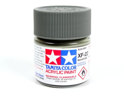 Tamiya XF-22 Royal Marine Grey - Matt - Acryl - 23ml - Tam81322 1 - TAM81322