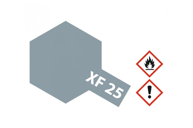 Tamiya XF-25 Light Sea Grey - Matt - Acryl - 23ml - Tam81325 2 - TAM81325