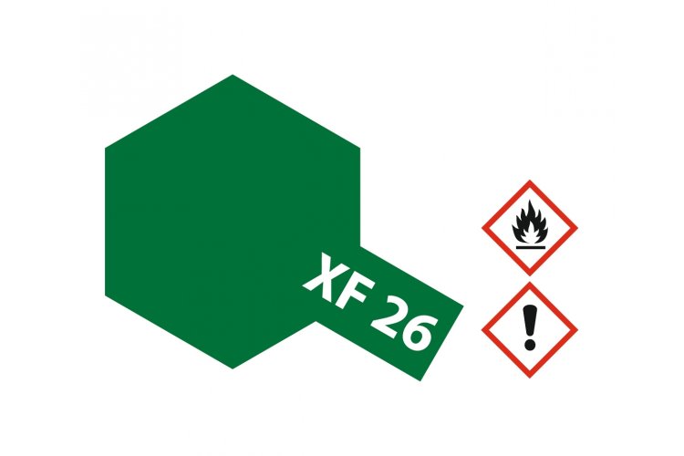 Tamiya XF-26 Dark Green - Matt - Acryl - 23ml - Tam81326 2 - TAM81326