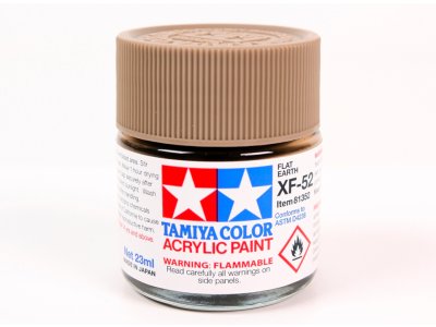 Tamiya XF-52 Earth - Matt - Acryl - 23ml - Tam81352 1 - TAM81352