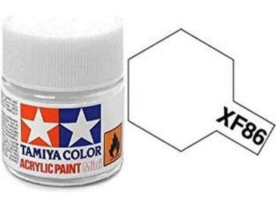 Tamiya XF-86 Clear Varnish - Matt - Acryl - 10ml - Tam81786 xs - TAM81786-XS