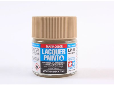 Tamiya LP-16 Wooden Deck - Matt - Lacquer Paint - 10ml - Tam82116 xs 1 - TAM82116-XS