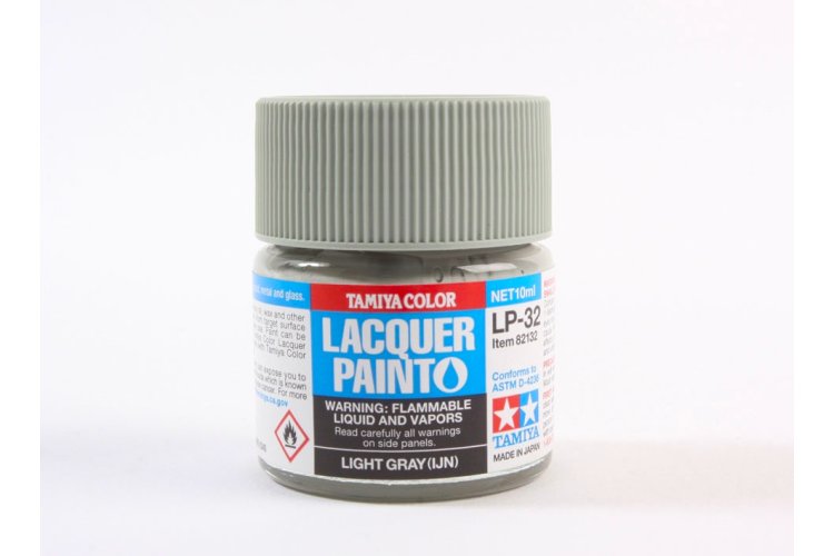 Tamiya LP-32 Light Grey IJN - Matt - Lacquer Paint - 10ml - Tam82132 xs 1 - TAM82132-XS