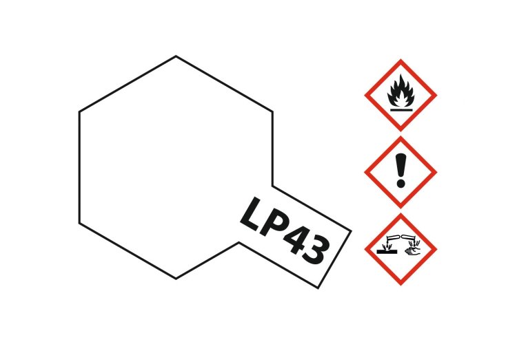 Tamiya LP-43 Mica Pearl White - Gloss - Lacquer Paint - 10ml - Tam82143 xs 2 - TAM82143-XS