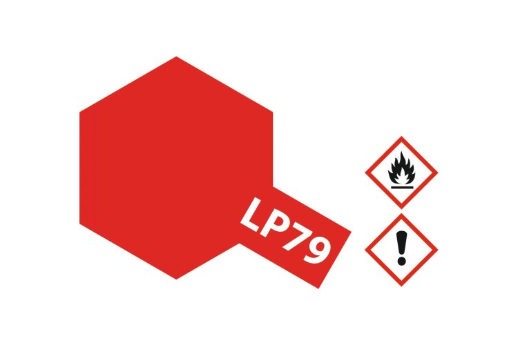 Tamiya LP-79 Red - Matt - Lacquer Paint - 10ml - Tam82179 xs 2 - TAM82179-XS