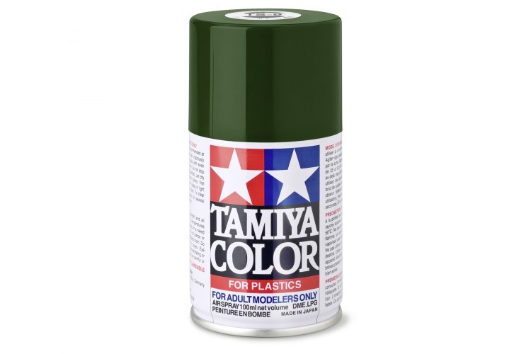 Tamiya TS-9 British Green - Gloss - Acryl Spray - 100ml - Tam85009 1 - TAM85009