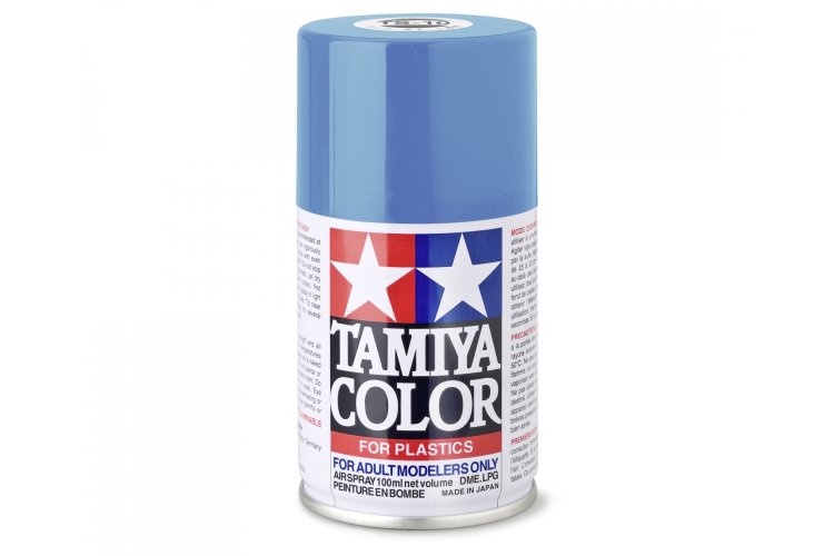 Tamiya TS-10 French Blue - Gloss - Acryl Spray - 100ml - Tam85010 1 - TAM85010