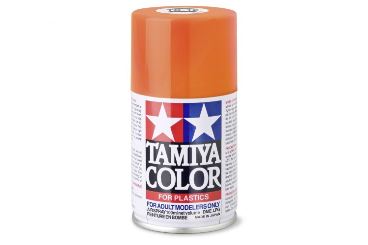 Tamiya TS-12 Orange - Gloss - Acryl Spray - 100ml - Tam85012 1 - TAM85012