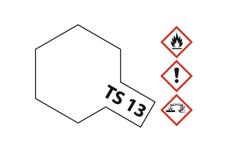 Tamiya TS-13 Clear Varnish - Gloss - Acryl Spray - 100ml - Tam85013 2 - TAM85013