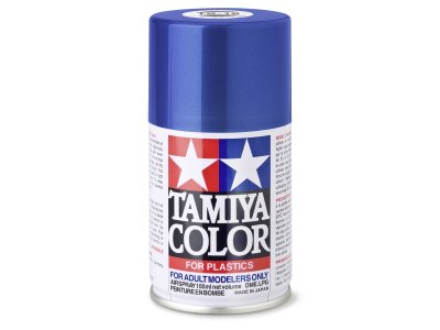 Tamiya TS-19 Blue - Metallic - Gloss - Acryl Spray - 100ml - Tam85019 1 - TAM85019