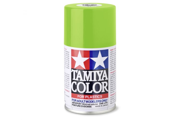Tamiya TS-22 Light Green - Gloss - Acryl Spray - 100ml - Tam85022 1 - TAM85022
