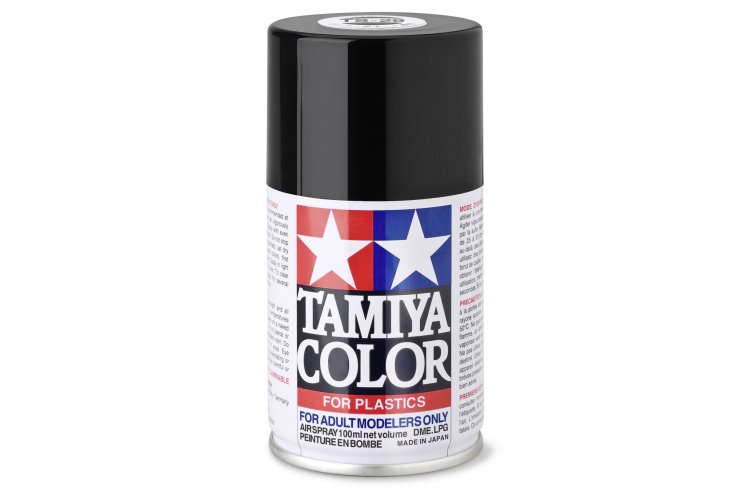Tamiya TS-29 Black - Satin - Acryl Spray - 100ml - Tam85029 1 - TAM85029