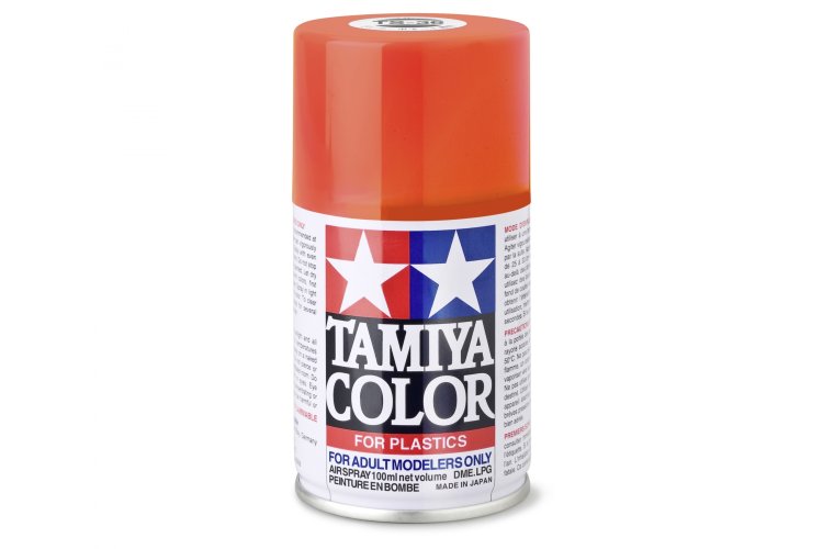Tamiya TS-36 Fluorescent Red - Gloss - Acryl Spray - 100ml - Tam85036 1 - TAM85036