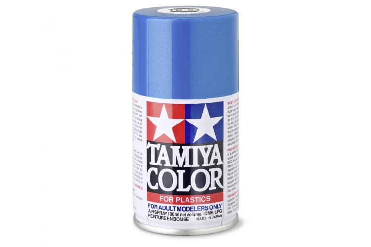 Tamiya TS-54 Light Blue - Metallic - Gloss - Acryl Spray - 100ml - Tam85054 1 - TAM85054